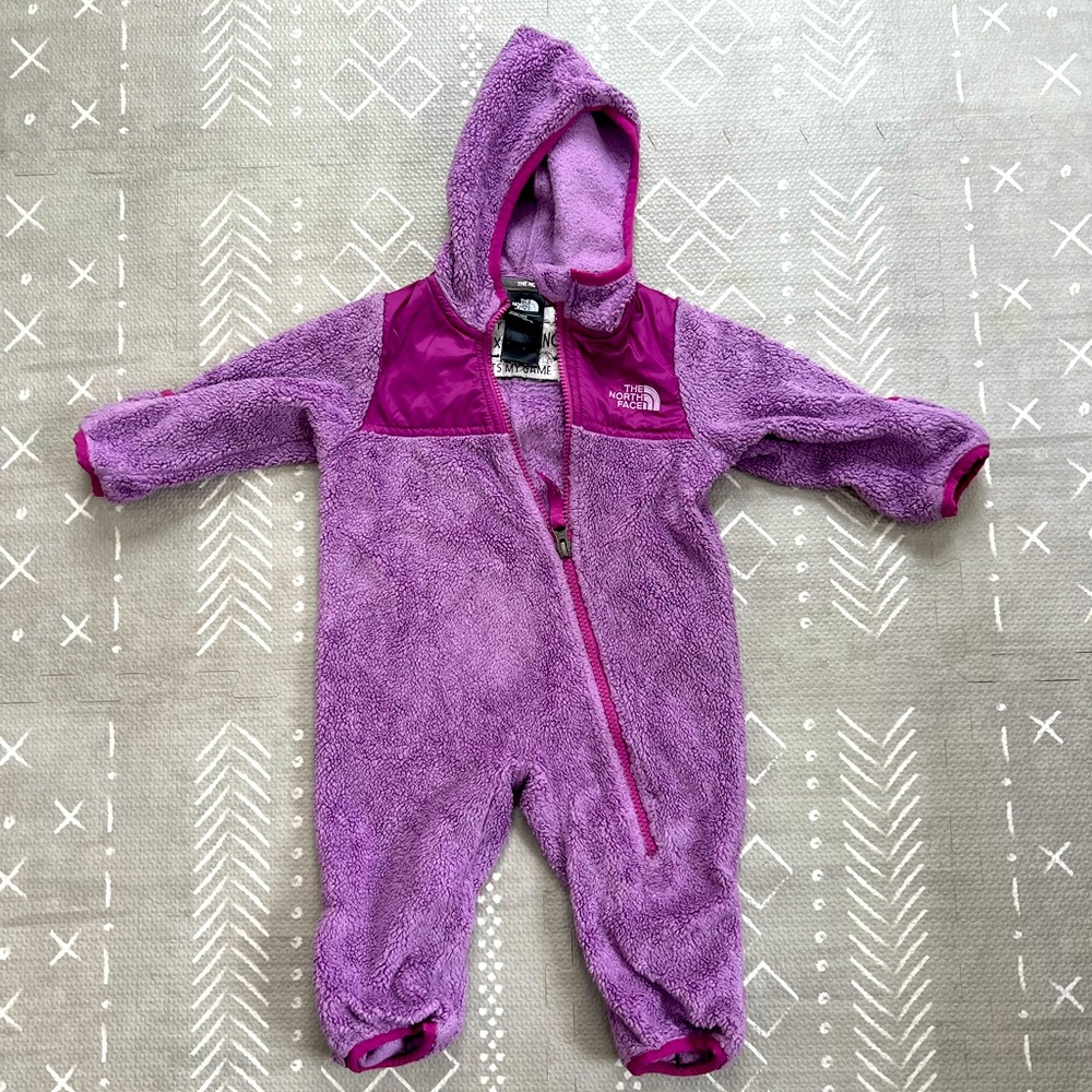North Face 3-6m Fleece Bunting